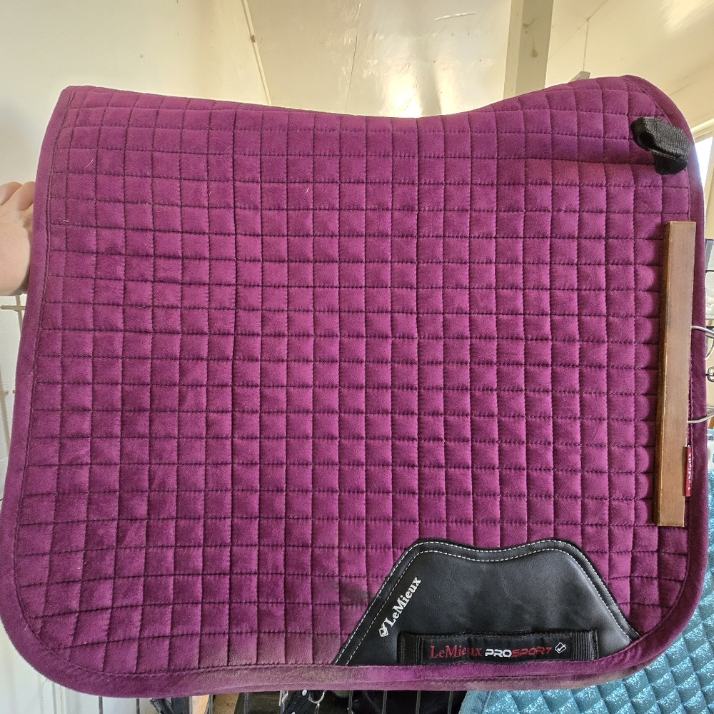 Lemieux Dressage Pad - Discontinued Plum